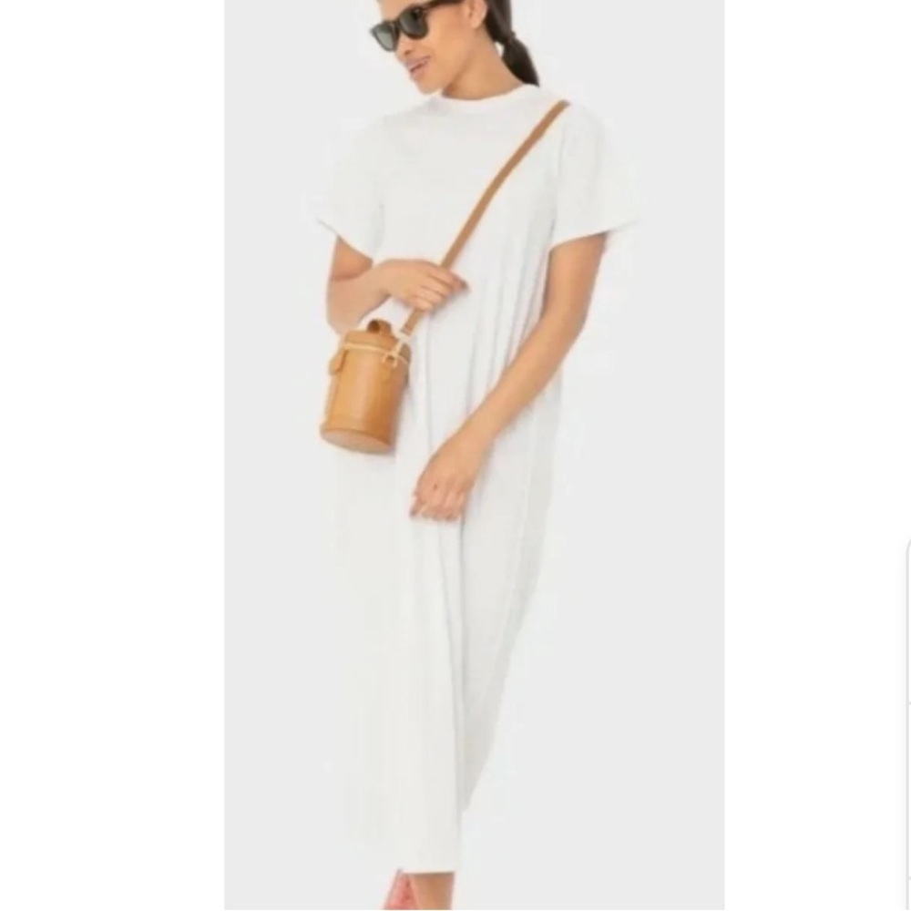 Tuckernuck Pomander Place Zoe Maxi Tee Dress Short Sleeve M